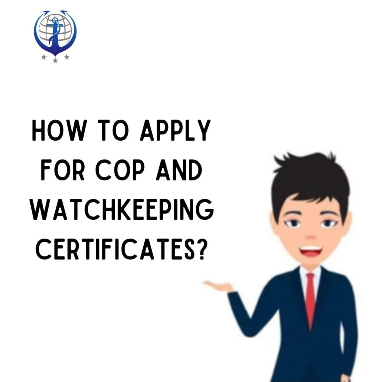 How to apply for COP & Watchkeeping ?