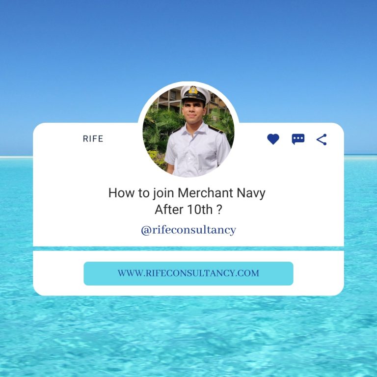 How to join Merchant Navy in India after 10th
