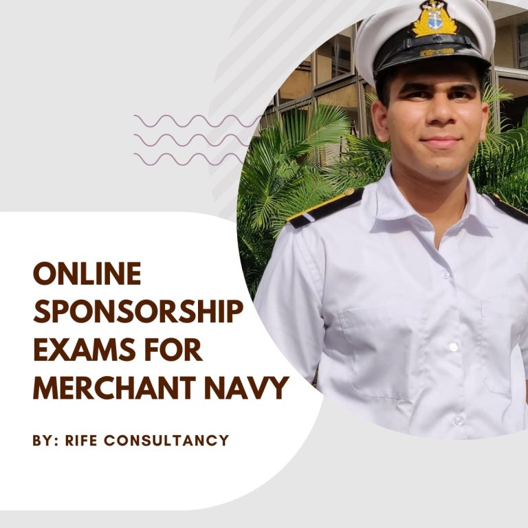 List of Online Sponsorship Exams in Merchant Navy