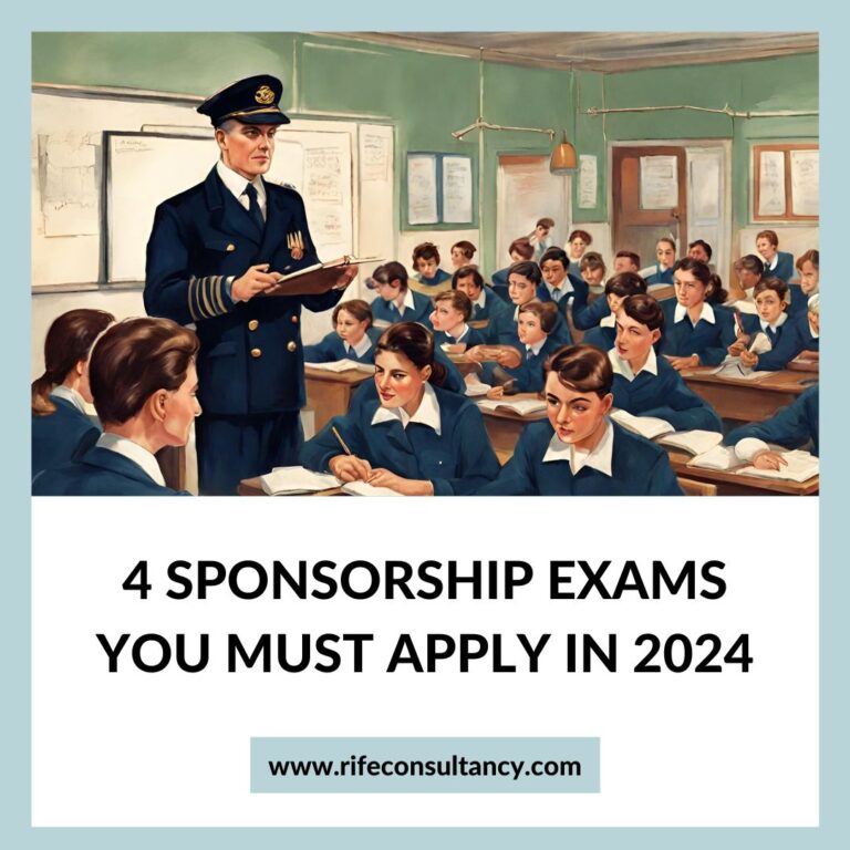 Sponsorship Exam 2024