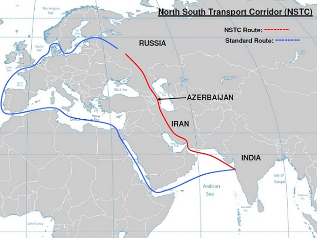 The North-South Transport Corridor, could revolutionize shipping from India to Europe via the Middle East. 