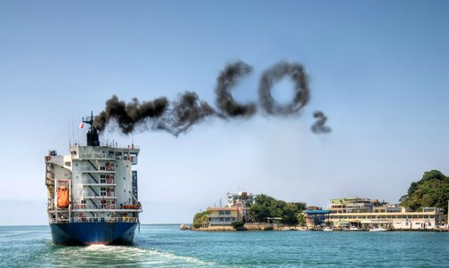 shipping sector use fuel only one-third carbon-neutral