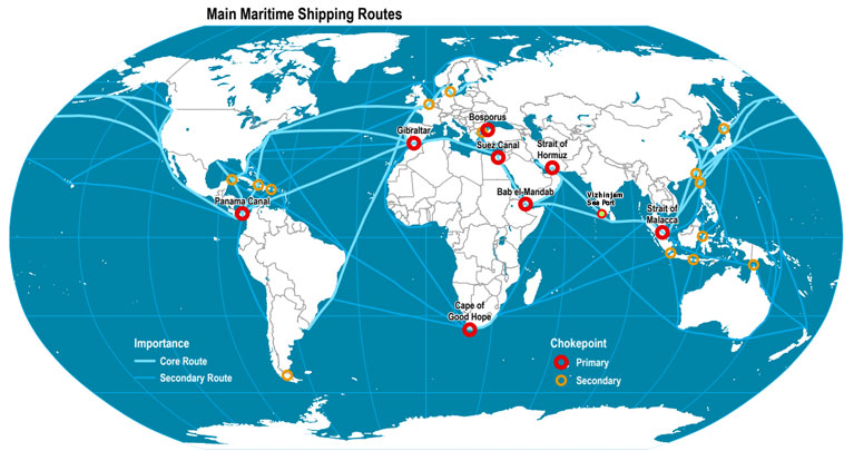 Global Maritime Route 