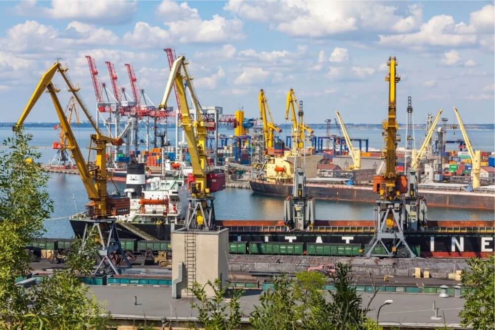Sea Port of Odessa Black Sea Ukraine. AdobeStock 488549392 E 1