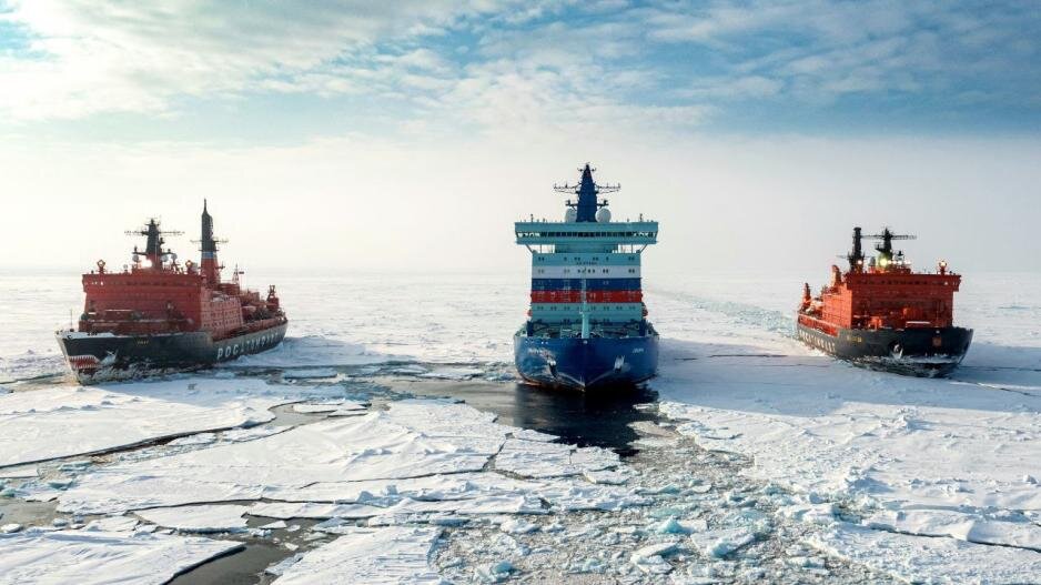 Arctic sea route 