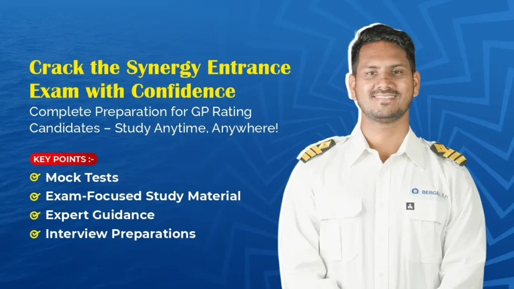 How GP Rating Pass Out Candidates Can Join Synergy Marine Group