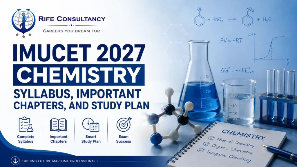 IMUCET 2027 Chemistry Syllabus, Important Chapters, and Study Plan
