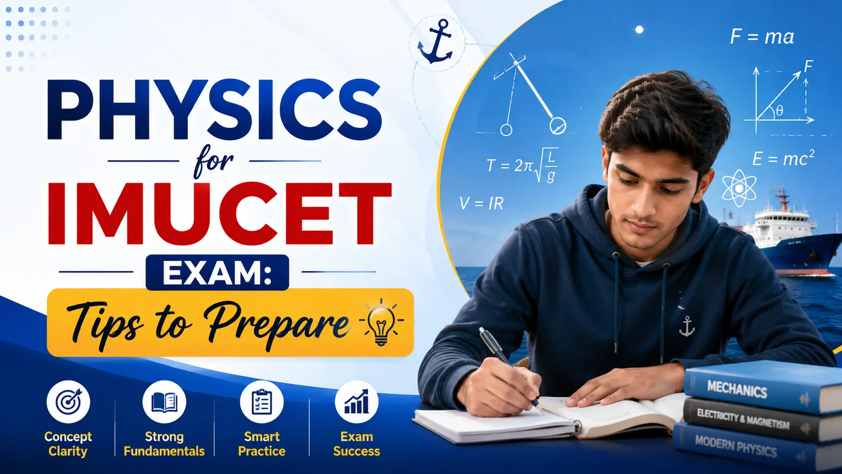 Physics for IMUCET 2027 Exam: Tips to Prepare
