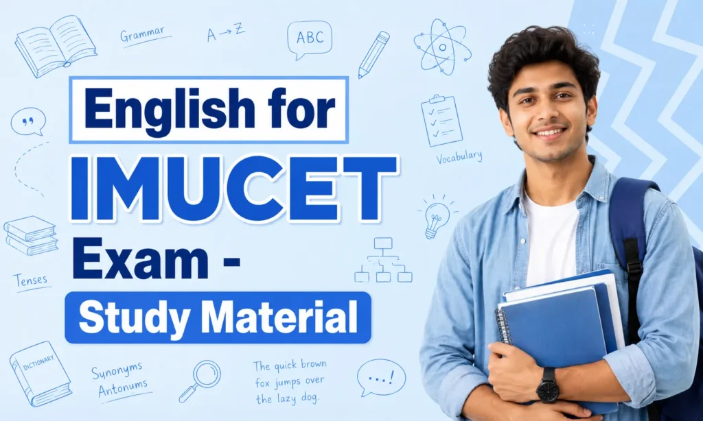 English for IMUCET 2027 Exam: Tips to Prepare