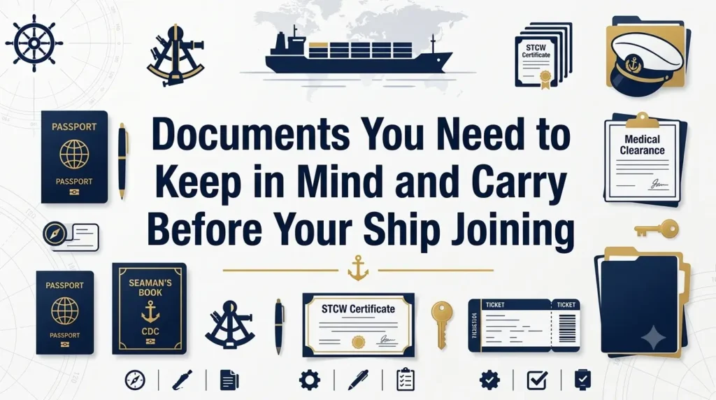 Rife Consultancy Documents You Need to Keep in Mind and Carry Before Your Ship Joining