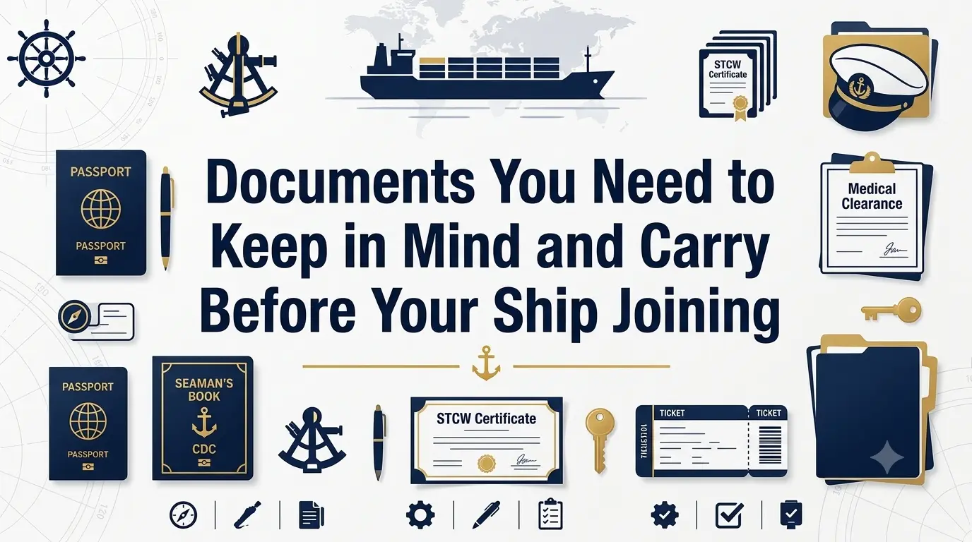 Rife Consultancy Documents You Need to Keep in Mind and Carry Before Your Ship Joining