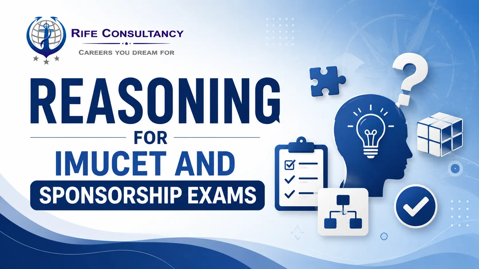 Reasoning for IMUCET and Sponsorship Exams