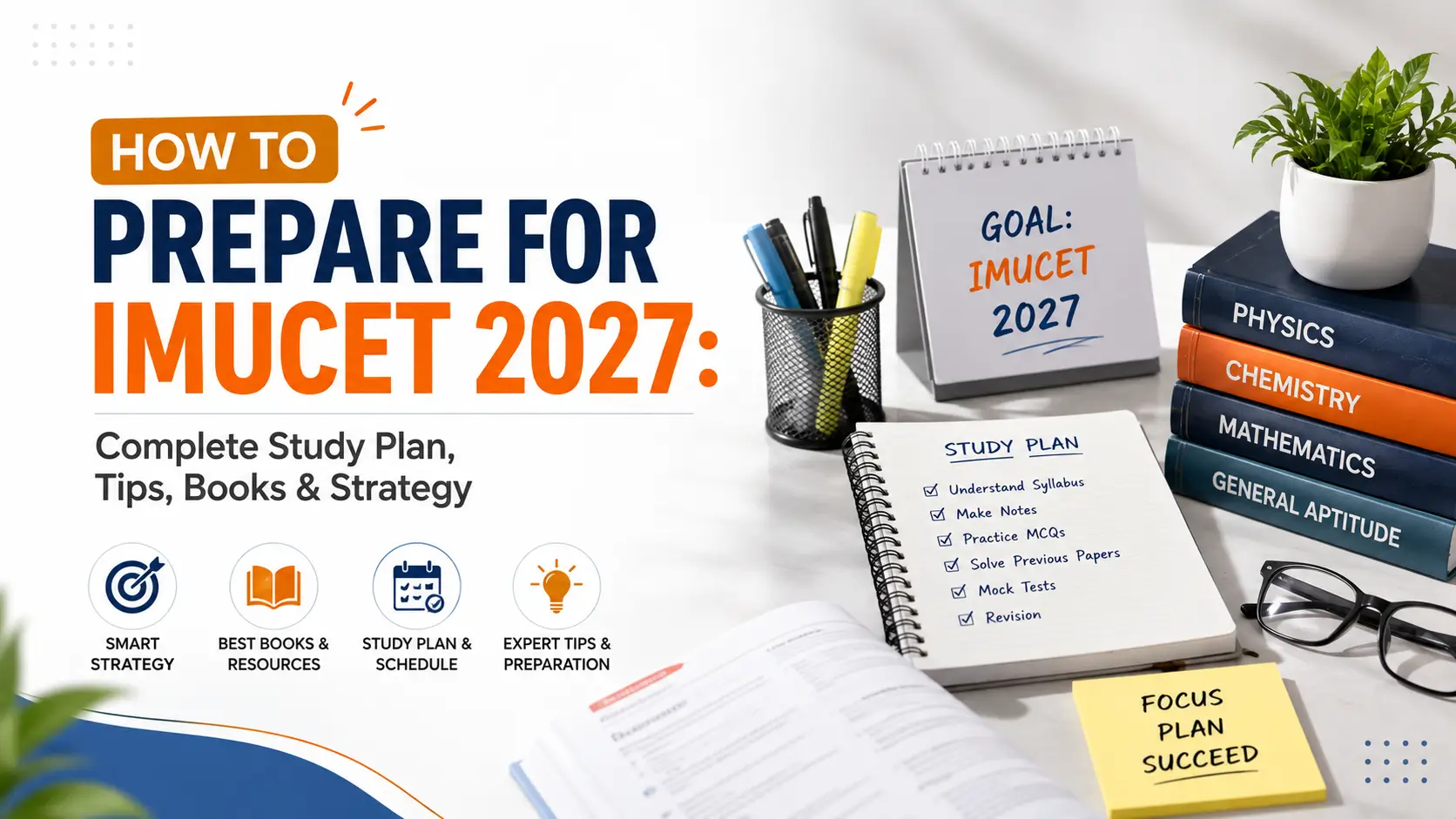 How to Prepare for IMUCET 2027: Complete Study Plan, Tips, Books & Strategy